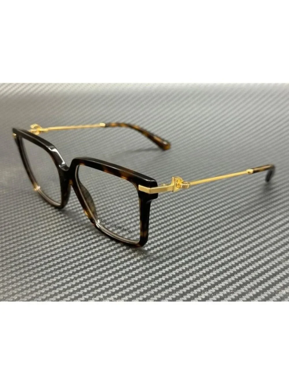 New Dolce & Gabbana Women Havana Brown Eyeglasses 56-16-140